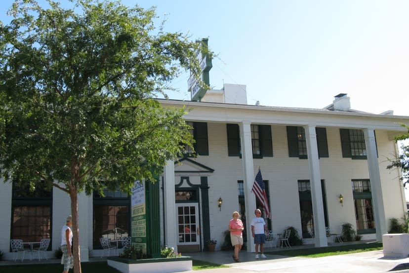 Boulder City in Las Vegas — The historic company town built for Hoover Dam workers — and one of only two Nevada cities where gambling is illegal