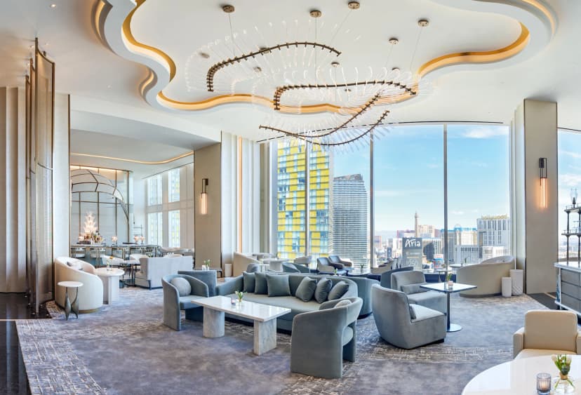 Waldorf Astoria Las Vegas in Las Vegas — A 389-room non-gaming Waldorf Astoria at CityCenter (formerly Mandarin Oriental) — a 23rd-floor sky lobby and a 27,000-sq-ft spa