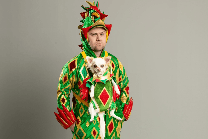 Piff the Magic Dragon in Las Vegas — The deadpan British magician (and his chihuahua Mr